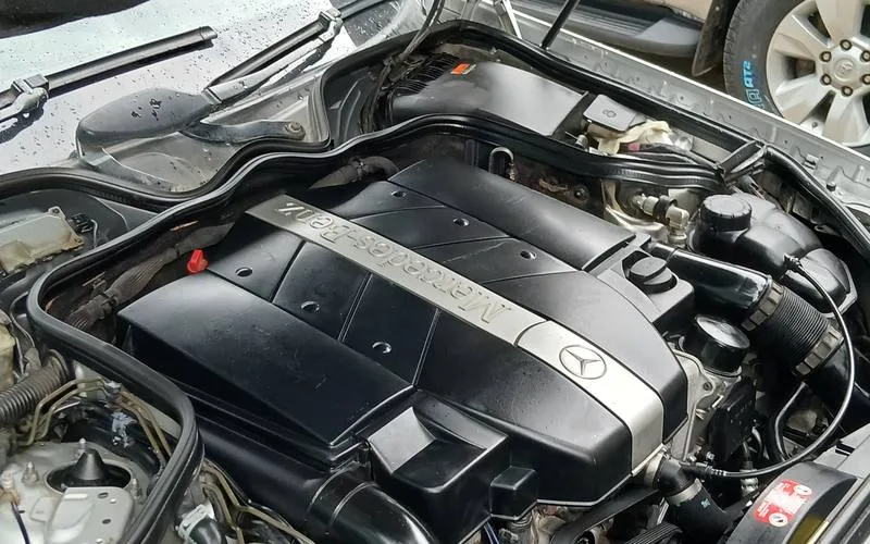 Engine bay steam-cleaned and degreased as part of Indigo Signature Spa complete detail in Kisumu